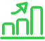 a_green_graph_with_an_upward_trend