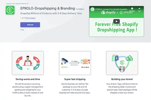 Plateforme De Dropshipping Sourcing Et Ex cution EPROLO